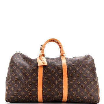 Louis Vuitton Keepall Bag Monogram Canvas 50