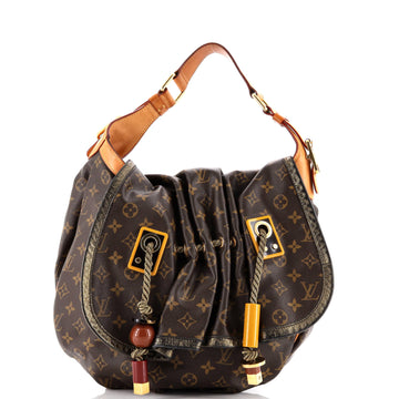 Louis Vuitton Kalahari Handbag Monogram Canvas GM