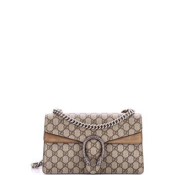 Gucci Dionysus Bag GG Coated Canvas and Leather Small