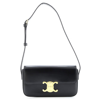 Celine Triomphe Shoulder Bag Smooth Calfskin Medium