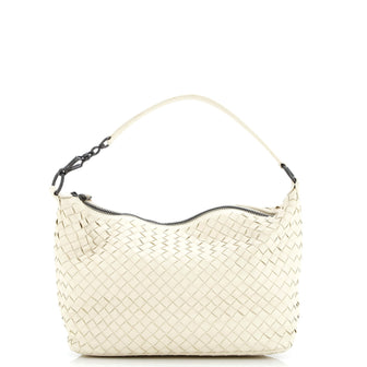 Bottega Veneta Zip Hobo Intrecciato Nappa Small