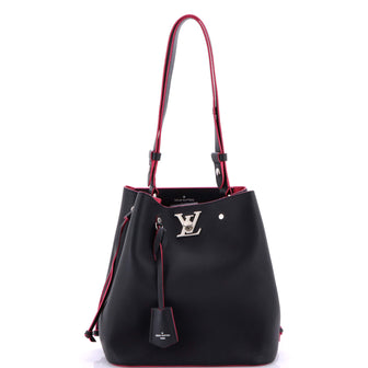 Louis Vuitton Lockme Bucket Bag Leather
