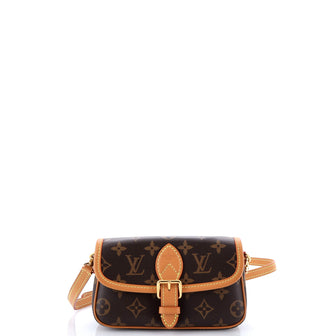 Louis Vuitton Diane NM Handbag Monogram Canvas Nano