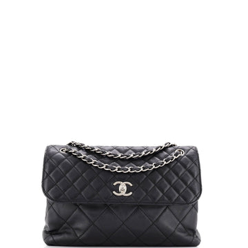 Chanel In The Business Flap Bag Quilted Calfskin Maxi