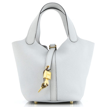 Hermes Picotin Lock Bag Clemence PM