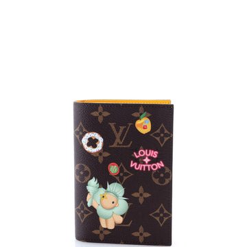 Louis Vuitton Passport Cover Limited Edition Vivienne Xmas Monogram Canvas