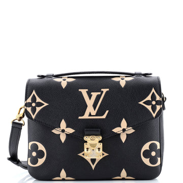 Louis Vuitton Pochette Metis Bicolor Monogram Empreinte Giant