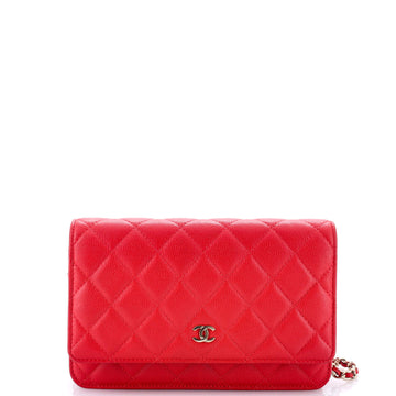 Chanel Wallet on Chain Quilted Caviar