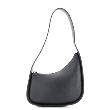 The Row Half Moon Shoulder Bag Leather
