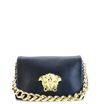 Versace Palazzo Medusa Flap Bag Leather