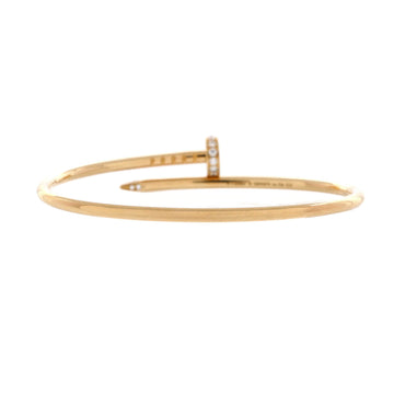 Juste un Clou Bracelet 18K Yellow Gold with Diamonds Small