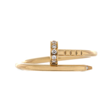 Juste un Clou Ring 18K Yellow Gold and Diamonds Small