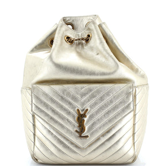 Saint Laurent Joe Backpack Matelasse Chevron Leather