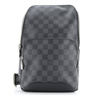 Louis Vuitton Avenue Sling Bag Damier Graphite