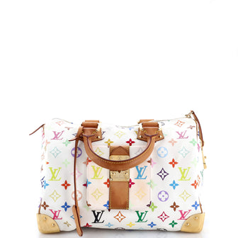 Louis Vuitton Speedy Handbag Monogram Multicolor 30