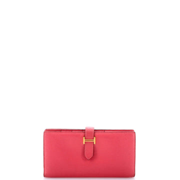 Hermes Bearn Wallet Chevre Mysore Long