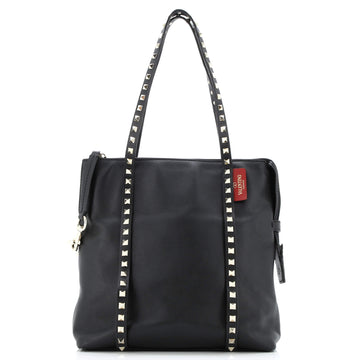 Valentino Garavani Rockstud Belted Tote Soft Leather Medium