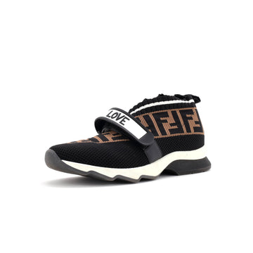 Fendi Women's Rockoko Sneakers Knit Fabric