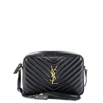 Saint Laurent Lou Camera Bag Matelasse Chevron Leather Small