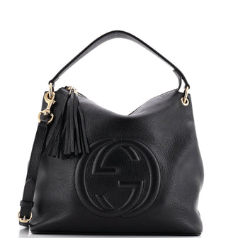 Gucci Soho Convertible Hobo Leather Large