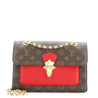 Louis Vuitton Victoire Handbag Monogram Canvas and Leather
