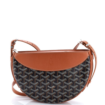 Goyard Hirondelle Shoulder Bag Coated Canvas and Leather