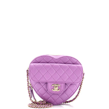 Chanel CC in Love Heart Bag Quilted Lambskin