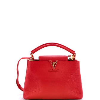 Louis Vuitton Capucines Bag Leather BB