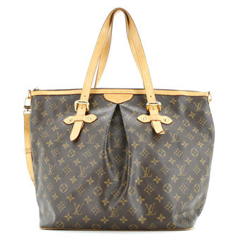 Louis Vuitton Palermo Handbag Monogram Canvas GM