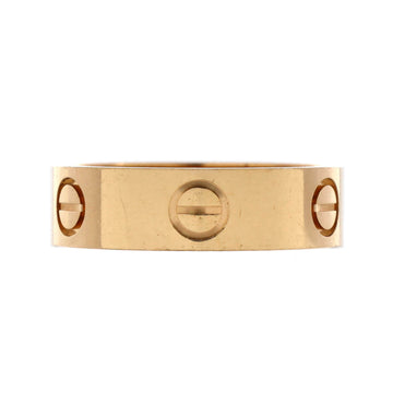 Cartier Love Band Ring 18K Yellow Gold