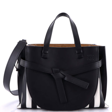 Loewe Gate Tote Leather and Canvas Medium