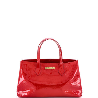 Louis Vuitton Wilshire Handbag Monogram Vernis PM