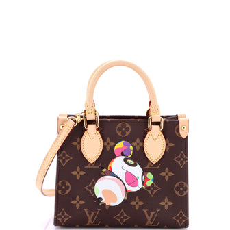 Louis Vuitton x Takashi Murakami OnTheGo Tote Limited Edition Monogram Panda BB