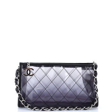 Chanel Naked Chain Pochette Quilted PVC