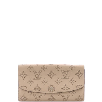 Louis Vuitton Iris Wallet NM Mahina Leather