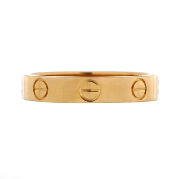 Cartier Love Wedding Band Ring 18K Yellow Gold