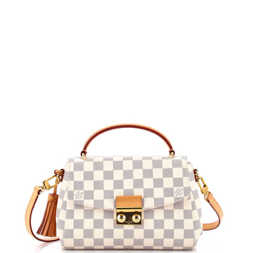 Louis Vuitton Croisette Handbag Damier