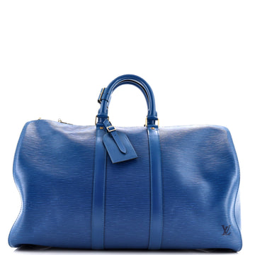 Louis Vuitton Keepall Bag Epi Leather 45