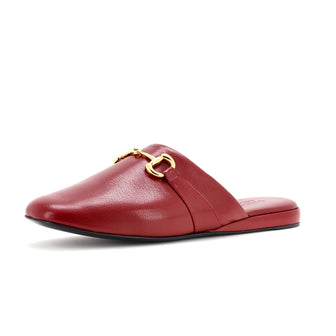 Gucci Men's Pericle Horsebit Mules Leather