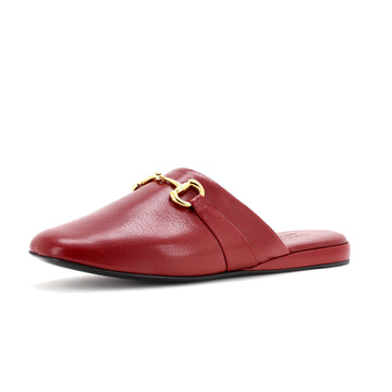 Gucci Men's Pericle Horsebit Mules Leather