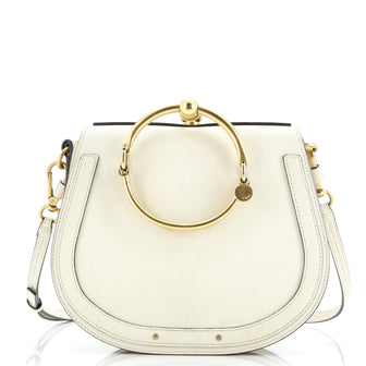 Chloe Nile Crossbody Bag Leather Medium
