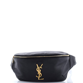 Saint Laurent Classic Monogram Belt Bag Leather