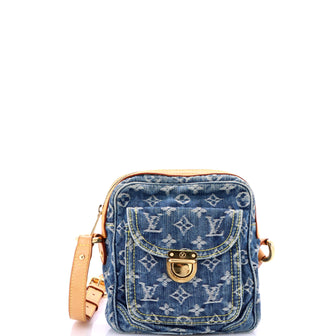 Louis Vuitton Camera Bag Monogram Denim