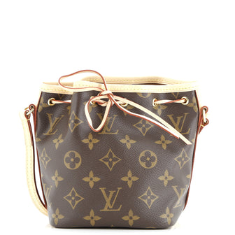 Louis Vuitton Noe Handbag Monogram Canvas Nano