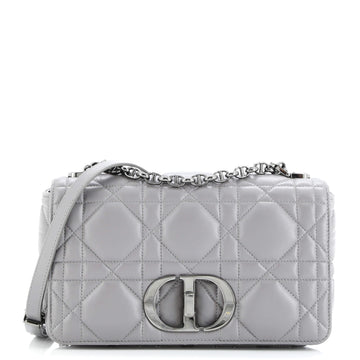 Christian Dior Caro Bag Macrocannage Quilt Calfskin Medium