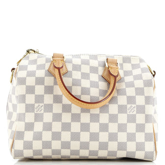 Louis Vuitton Speedy Bandouliere Bag Damier 25