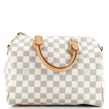 Louis Vuitton Speedy Bandouliere Bag Damier 25