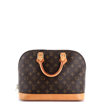 Louis Vuitton Alma Handbag Monogram Canvas PM