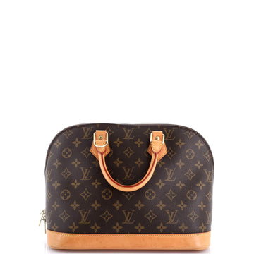 Louis Vuitton Alma Handbag Monogram Canvas PM