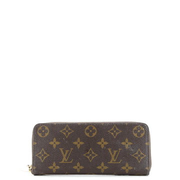 Louis Vuitton Clemence Wallet Monogram Canvas